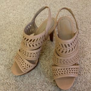 Nude sandals